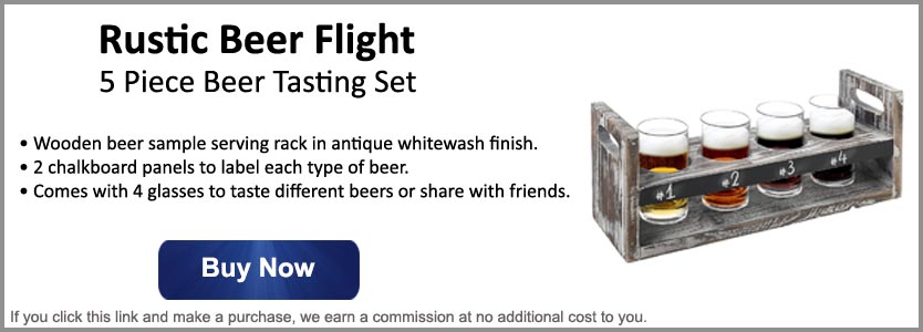 Rustic Beer Flight